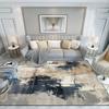 Light Luxury Splashing Ink Living Room Large Area Carpet Bedroom Decor Rugs Non-slip Floor Mat Lounge Rug Hotel Lobby Carpets