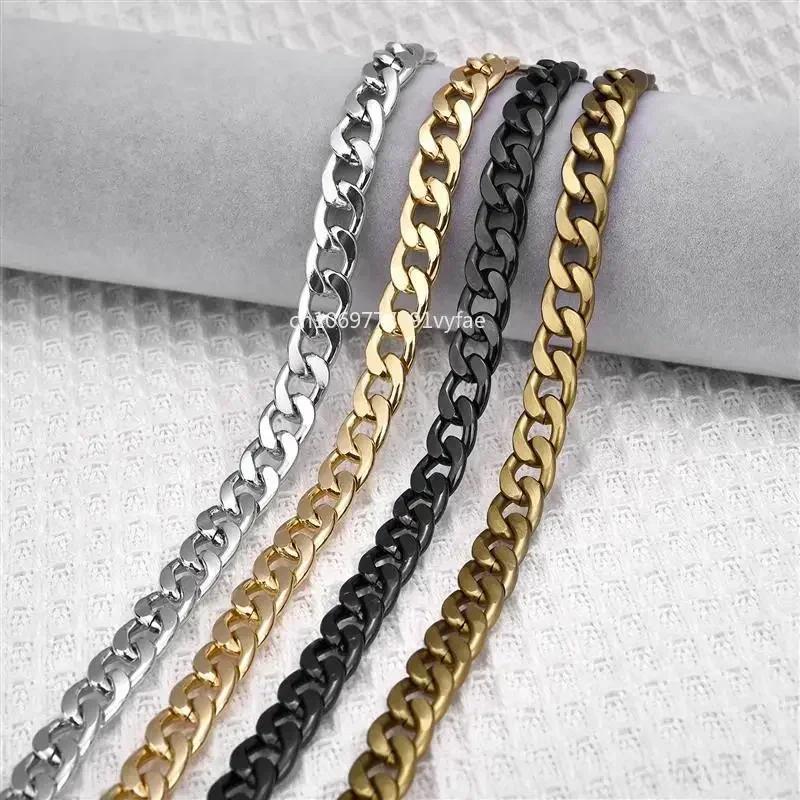 Lanț Metalic de Aluminiu pentru Geantă Piese de Schimb Accesorii Pentru Geantă de Umăr Țesută Manual Genți DIY Handmade Curele Detașabile