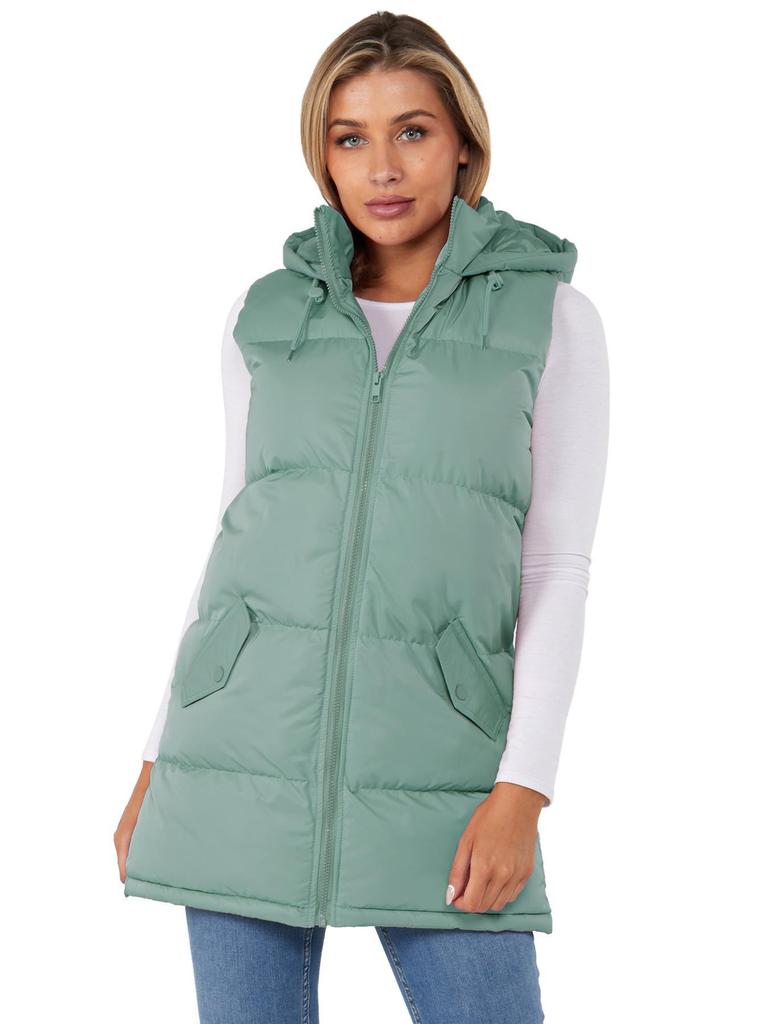 2024 Trendig Spliced Damhuva Väst