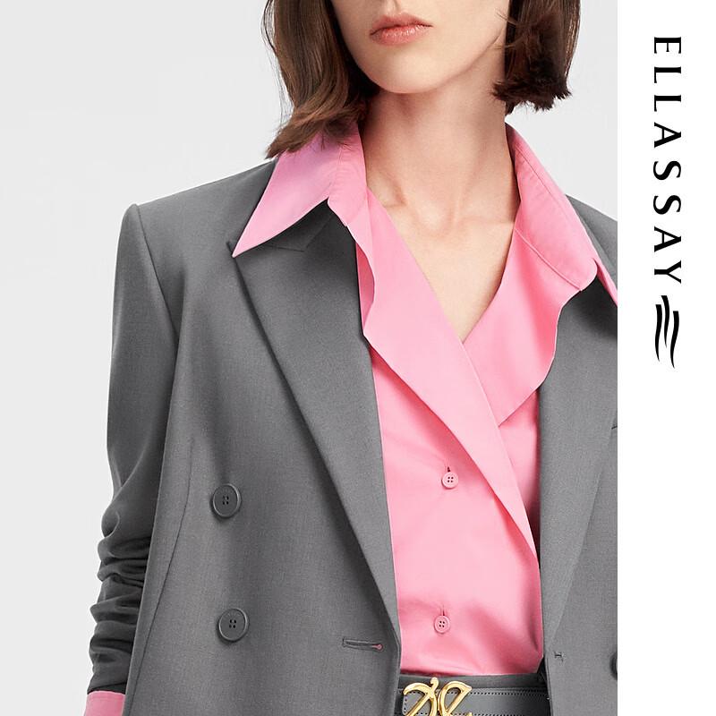 ELLASSAY Women's Casual Short Blazer