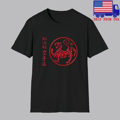 Shotokan Karate Japan Martial Arts Men#039;s Black Unisex T-Shirt