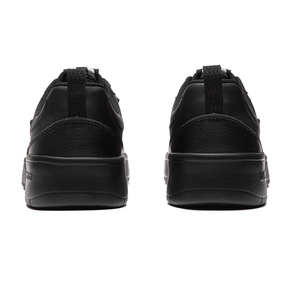Li Ning First Cloud Black Warrior Wear resistant And Lightweight Low top Skateboard Shoes Men's AGCV189-11