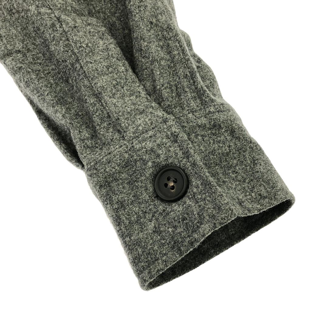 A.P.C. Γαλλικό μάλλινο μίγμα Σακάκι πουκάμισο 2 γκρι Ανδρικό Μεταχειρισμένο