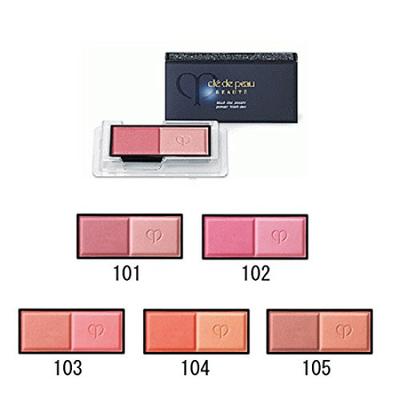De Peau Blush Duo Poodle [Shiseido] Clé Beauté (Reabastecer) (101)