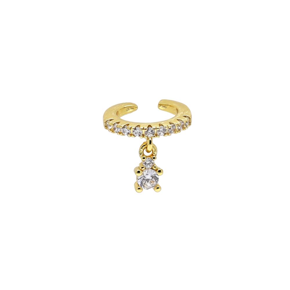 2026 New Various Styles 5A Cubic Zirconia CZ Charm Tassel Chain No Piercing Elegance Women Ear Cuff Clip on Earring