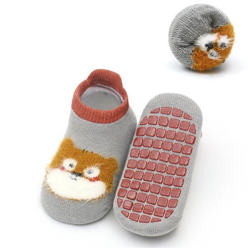 Lawadka Baby Toddler Girl Boy Socks Anti Slip Terry Newborn Socks for Girls Boys Winter Soft Print Children's Sock Non-slip 0-5Y