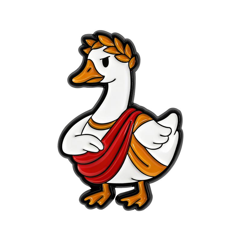 

Funny History Animal Ename Pins Cute Explorer Chick Officer Hamster Ancient Rome Toga Goose Brooches Lapel Badge Jewelry Gifts