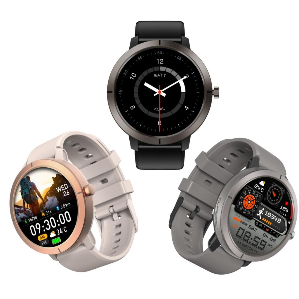 Rainbuvvy DM76 GPS Sports Watch 1.32inch AMOLED Full-touch BLE5.3 Dustproof Smartwatch 5ATM Waterproof 360mAh Support Multiple Sports Modes