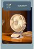 Portable Clip-On Fan for Outdoor Camping: Strong Wind, Summer Cooling Solution for Dorms and Households.