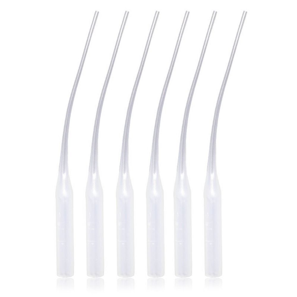 200Pcs Tool Glue Micro-Tips Precision Applicator Bottle Tips Plastic Dropping Tube Nozzle 401 502