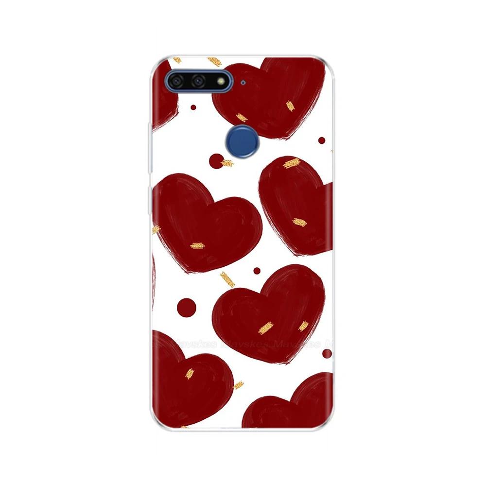 For Honor 7A Pro Case For Honor 7C Case Shockproof Silicone Soft Phone Back Cover For Huawei Honor 7A Pro Fundas Bumper Shells