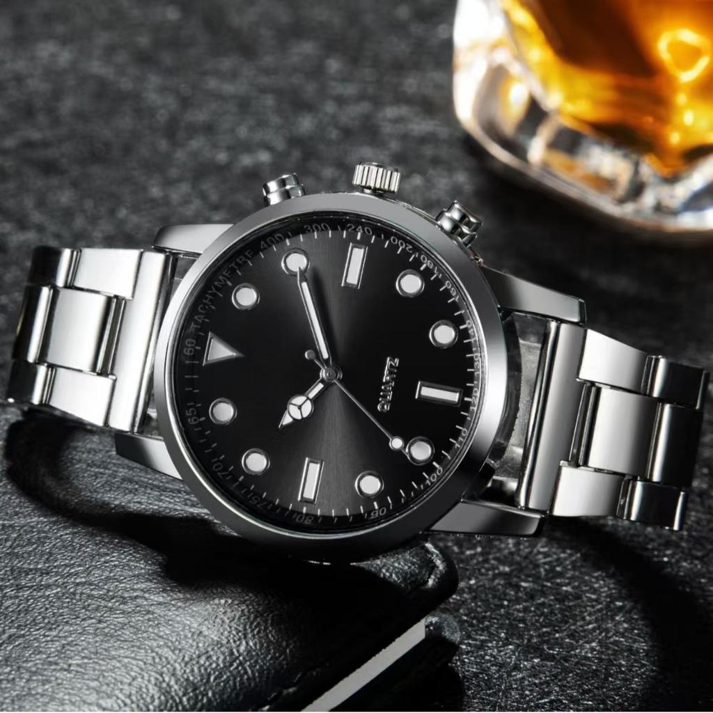 Ceas de mână pentru bărbați cu curea din oțel, stil business, casual, pentru studenți, băieți, ceas sport, ceas cu cuplu, cuarț