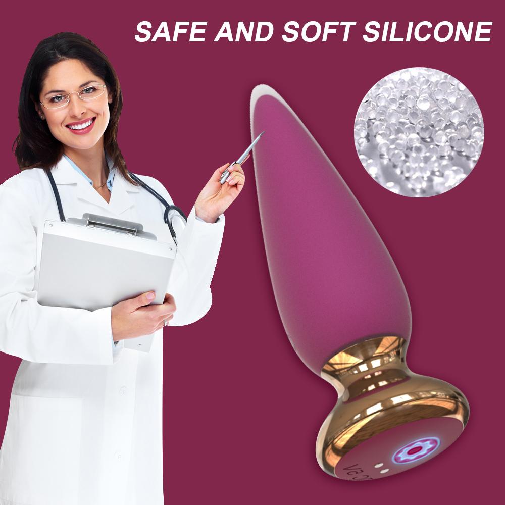 Wireless Remote Anal Vibrator Sex Toy For Men Women Anal Plug Male Prostate Massage Vagina G Spot Dildo Vibrator Anus Butt Plug