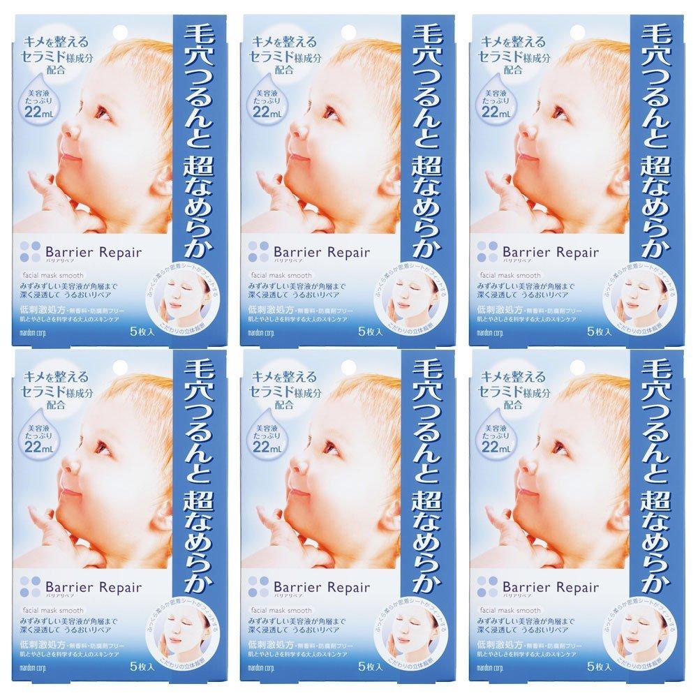 

Barrier Repair Sheet Mask Smooth Pores and Super Smooth Type 5 Sheets [Set Product] (Ceramed) (6 Pieces)