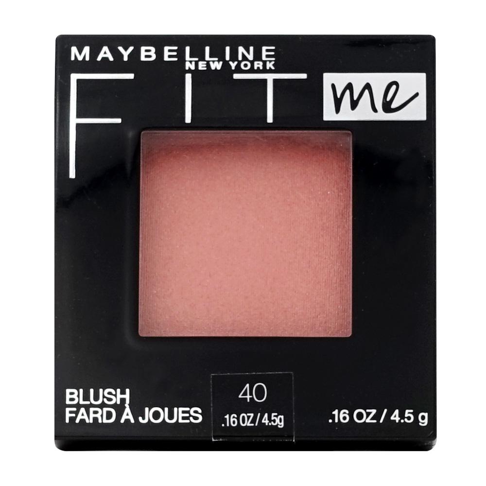 Fit Me Blush 40 Peach, 0.16 oz