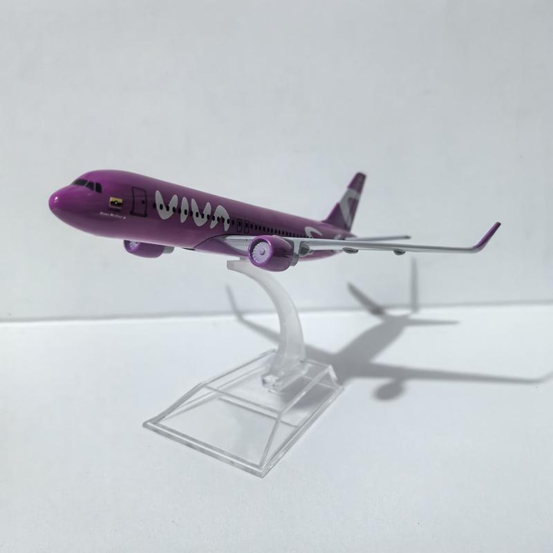 16CM Columbia A320 Aircraft Model Planel Airplane Diecast Metal Planes Collect Gifts