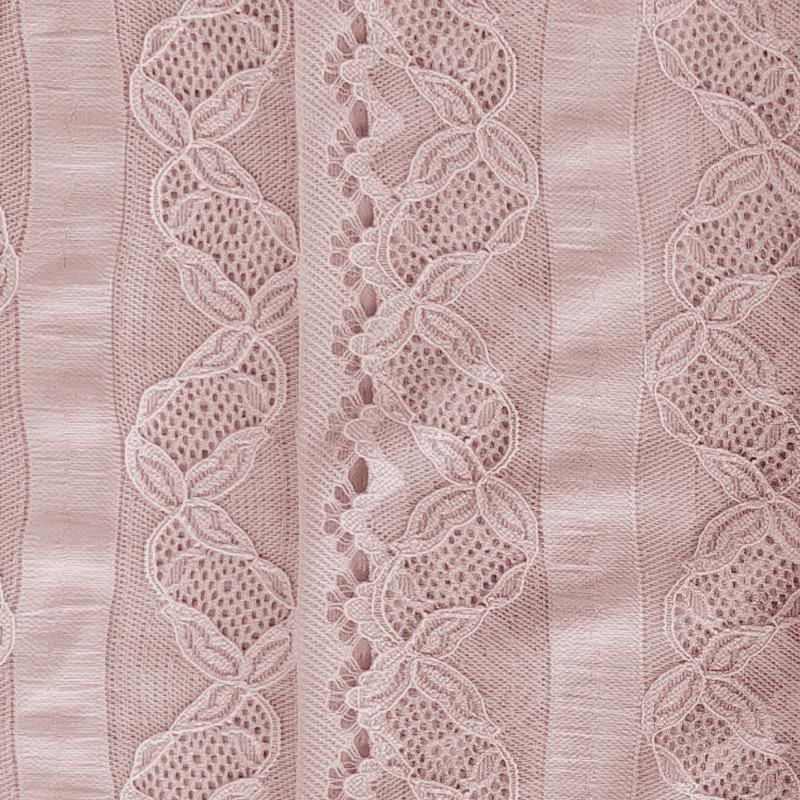 

2026 Women s and Children s Clothing: Vertical Stripe Three-Leaf Lace Polyester-Spandex Elastic Half Skirt, Wedding Dresses, Evening Gowns, Underwear.