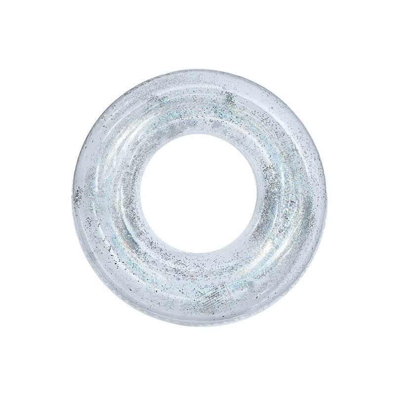 Transparent Glitter Swimming Ring