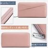 RenLianyi Genuine Leather Long Wallet for Women, Popular Zippered, Large Capacity, RFID, Stylish, Easy to Use, Lightweight, Portable, Coin Purse,