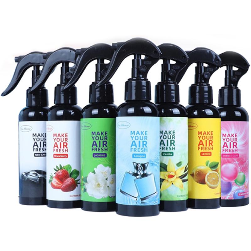 150ML Vehicle Mounted Air Freshener Hand Spray Perfume Long-lasting Air Freshener Household Air Purification Deodorant Spray