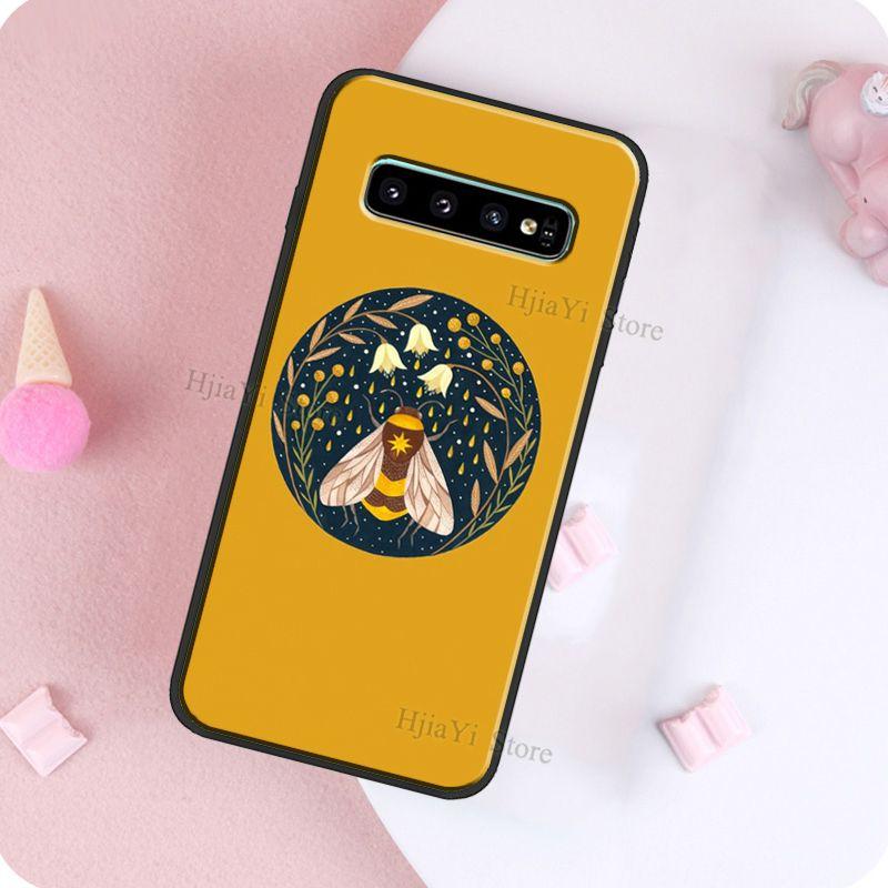 Manchester worker bees Bumble Case For Samsung Galaxy S22 Ultra S21 S20 FE S9 S10 Note 10 Plus S10e Note 20 Ultra Cover