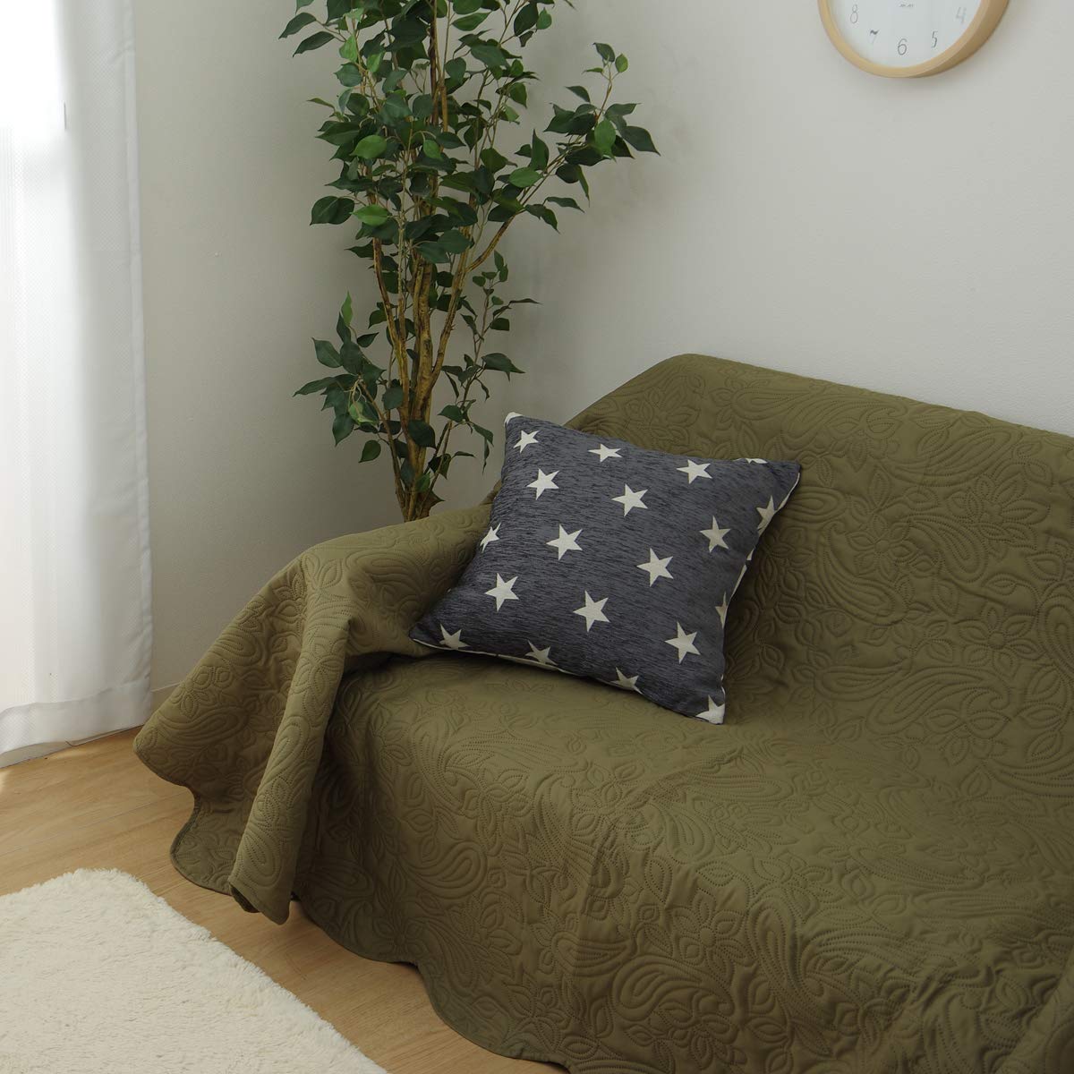 

Ikehiko Rug Carpet Paisley Multi Cover Washable Stain Resistant Compact Paisley Pattern Green 200 x 300cm Approx. #9622999 зелёный