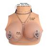 QKKQ Choker Leather Collar Nipple Clamp Breast Clip Chain Couples SM Sex Toys for Women Adult Games Erotic Products