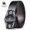 Men's Leather Belt 2025 - Trendy Toothless Inner Wear, High-End Waistband for Young Adults, TikTok Hot Style