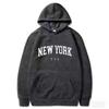 Men's and Women's Hooded Fashion Letter Trend Pattern Sweatshirt Loose Casual Jumper Sportswear
