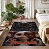 Crystal Velvet Rug Custom Name Text, Soft Non Slip Floor Mat Home DecorGremlins Gizmo