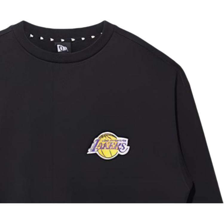 New Era SS22 Solid Color Logo Print Hoodie Unisex hoodies Black 13134286