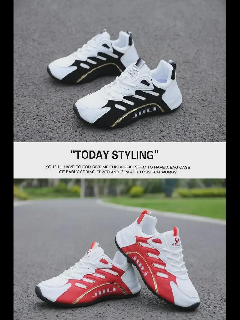 Ademende mesh sneakers voor heren (2024) - Zachte zool casual sportschoenen