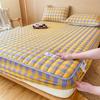 Unprinted Cotton Mattress Three-piece Set of Padded Cotton Thickened All-inclusive Simmons Mattress Protective Cover Non-slip