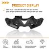 1x Gloss Black Front Spoiler Fairings Wind Deflector For Kawasaki Z900 2020-2024
