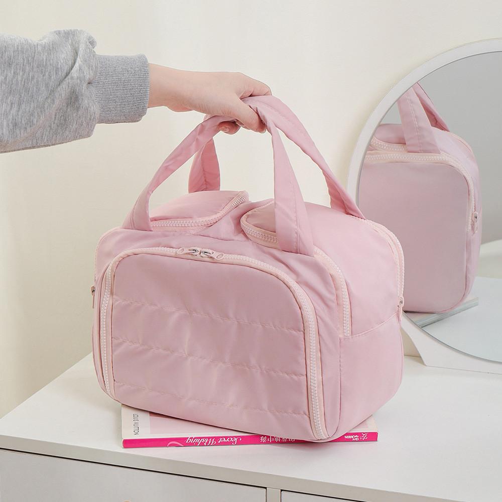 Modern Simple Trolley Makeup Case With Waterproof Material And Multiple Compartments For Daily
