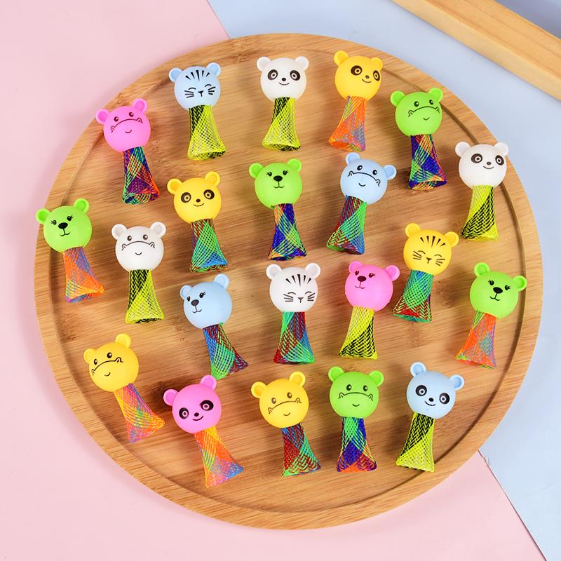 

10/20 шт. мультяшные животные прыгающие куклы игрушки детские подарки на день рождения мешок подарков пиньята наполнитель рождественский подарок школьные призы игра