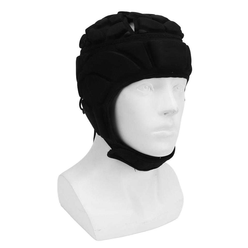 Torwarthelm Rugby-Kappe Kopfschutz Professionelle Fußballausrüstung für Skaten Skifahren Radfahren XL