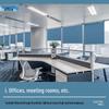 Desert Spring No-Drill Blackout Roller Blind