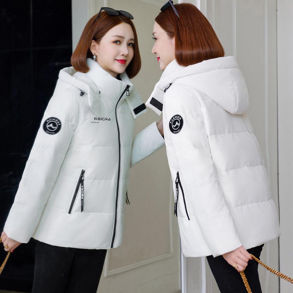 Women's 2025 New Petite Down Jacket: Short, Stylish, Warm, Hooded, Simple Autumn & Winter Outerwear