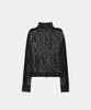 Badblood [Aqua] Mystic Track Zip-Up - Schwarzer Leopard