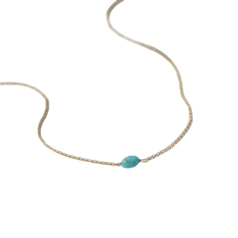 Tyrkysový náhrdelník Myra – elegantní a jednoduchý dárek
