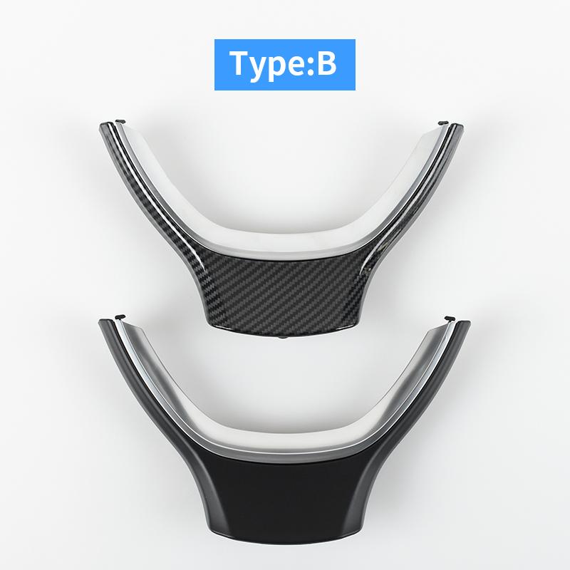 LHD RHD Car Steering Wheel Cover Trim For BMW 5 5GT 6 7 Series F10 F11 F07 F06 F12 F01 F02 2009-2016 Replacement