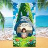 Senden Sie Cartoon-Animation Chinchilla Strandtuch Mikrofaser Digitaldruck Schnelltrocknendes Strandtuch