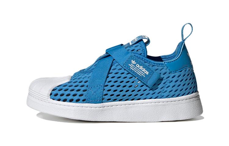 

Adidas Originals 360 CF C Low top Kids Skateboarding Shoes White Blue Children Aged 3 7 Years Old HQ4054 28