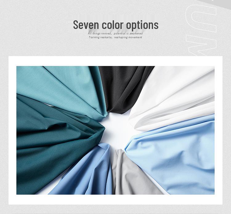 Ice Silk Seamless Men's Loose Short Sleeve Shirt Jacket - Versatile, Plus Size, Middle-Aged Business Casual Spring/Summer 2022