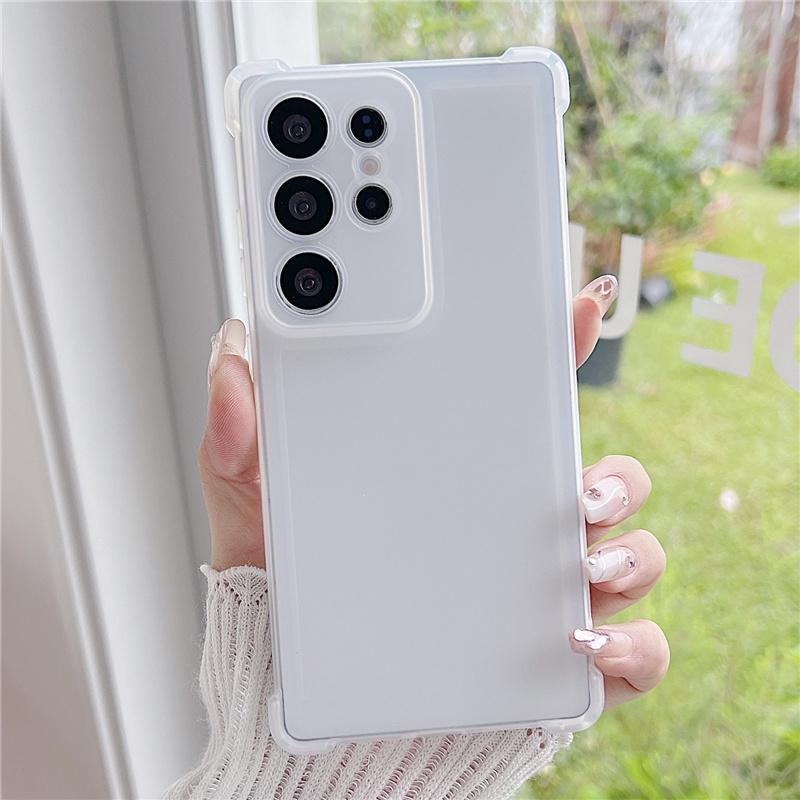 Candy Color Shockproof Transparent Matte Silicone Case On For Samsung Galaxy A56 A16 A36 A26 A06 A55 A35 A25 A15 A05S Soft Cover