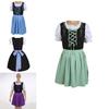 Vintage Style Bavarian Dirndl Dress For Oktoberfest And Festival Cosplay