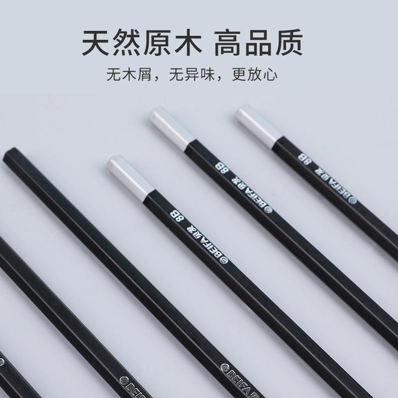 Beifa Professionelles Skizzenstift-Set: 12 HB-8B für Kunststudenten