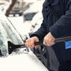 Car Ice Scraper Snow Brush, 2 In 1 Car Cleaning Brush, Snow Brush, Car Snow Brush, Retractable Winter Snow Brush with Non-Slip Foam Handle