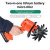 Mini Cultivator Rotativ Fără Fir Lame Ascuțite Viteză Mare Design Ergonomic Portabil Alimentat cu Baterie Cultivator Electric de Grădină